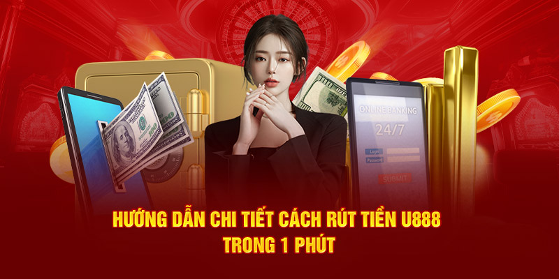 Hướng dẫn cách rút tiền U888 chỉ mất 60s